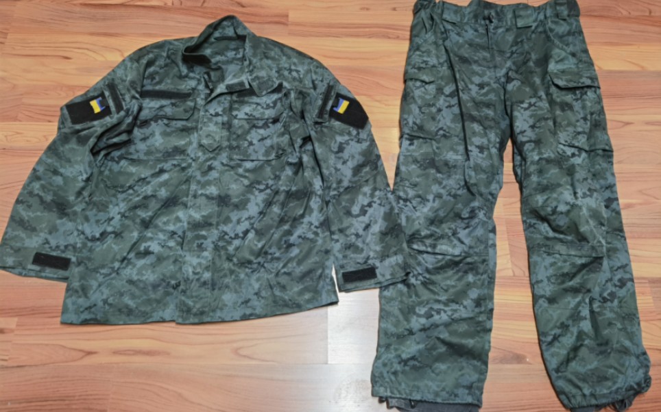 【装备介绍】2014年东乌冲突中的乌克兰领土防卫营迷彩作战服_哔哩