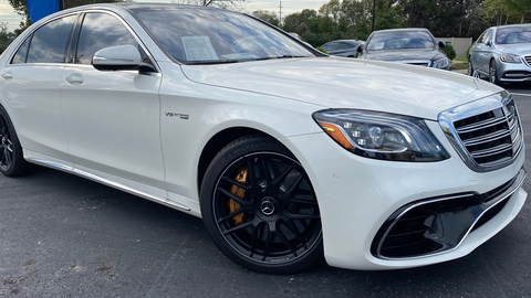 日本中古车行视频介绍奔驰s63 Amg 该车已售 哔哩哔哩 Bilibili