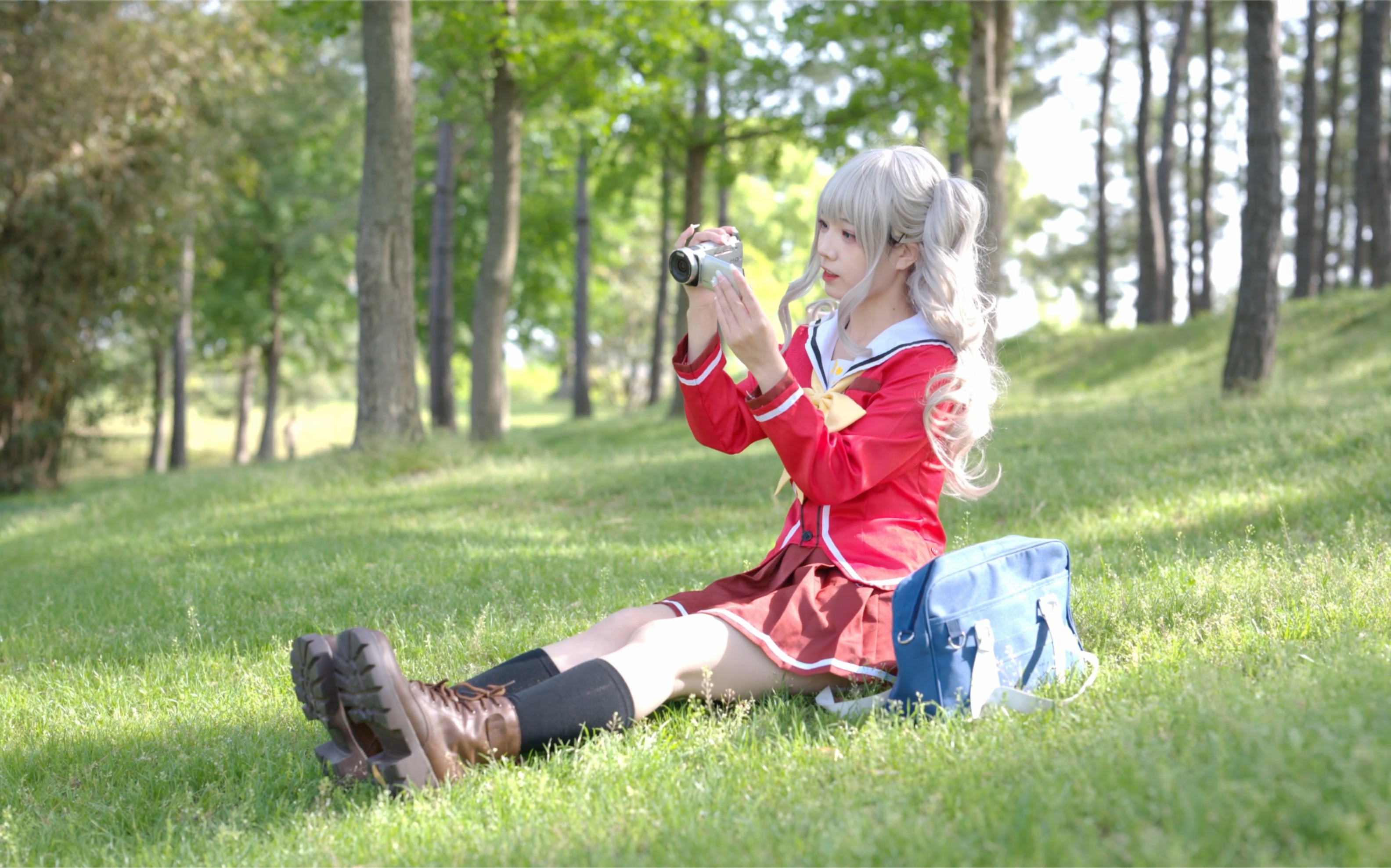 【献给所有charlotter】我拯救了世界,却忘了你. 友利奈绪cos