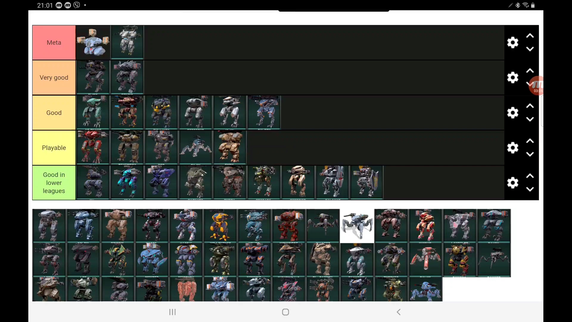 【warrobots】zoxxx|2020-2021机甲排名