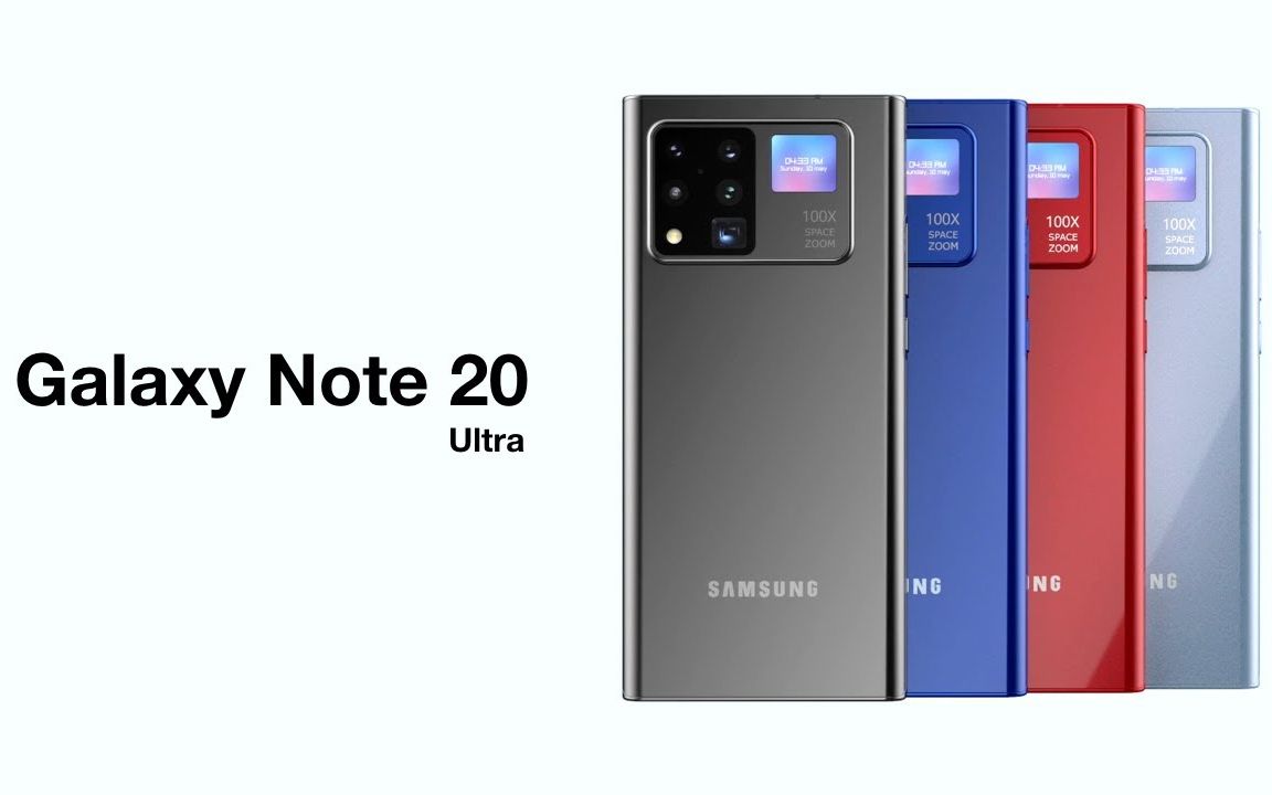 三星galaxynote20ultra最新概念设计