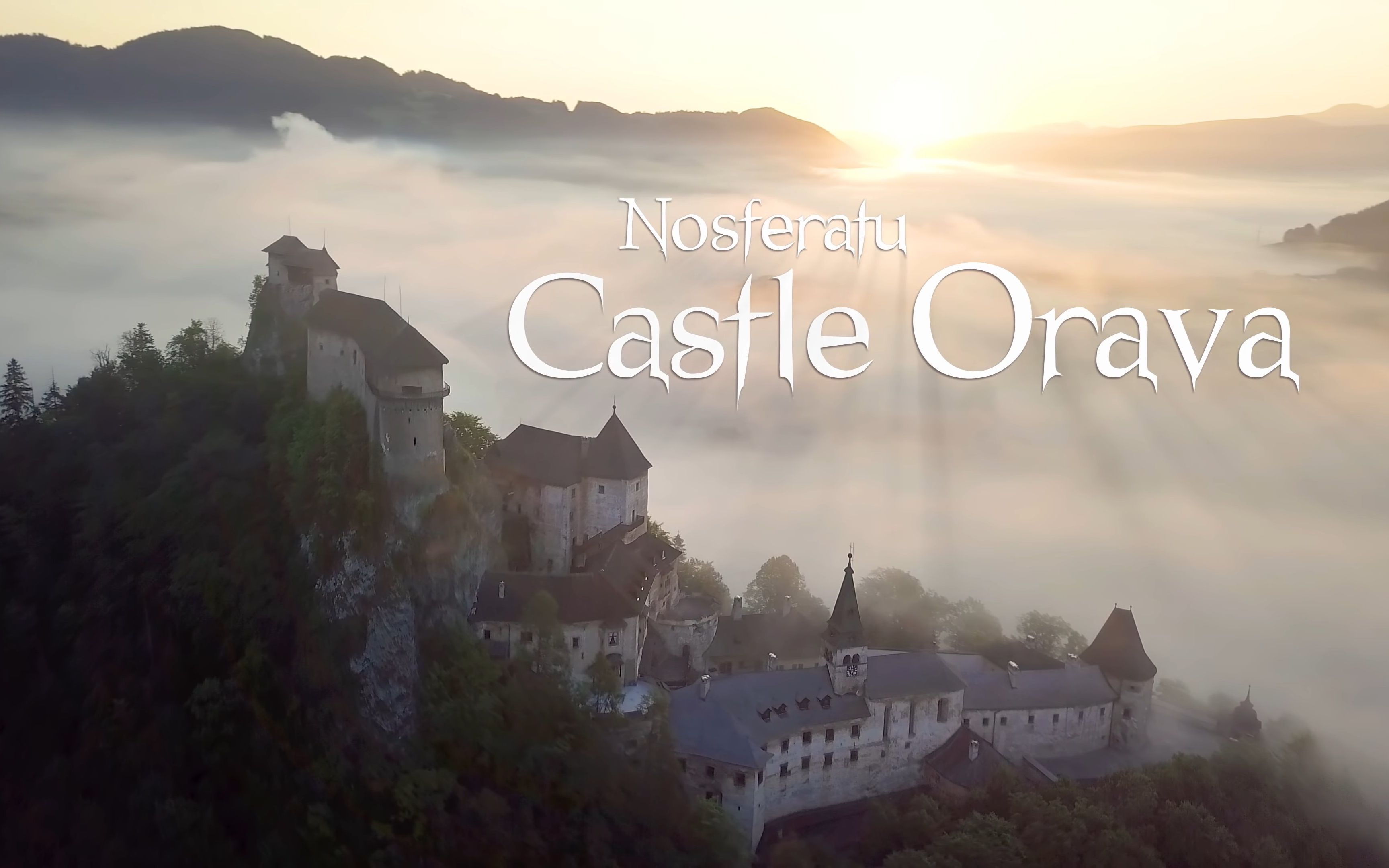 [图]此世的凯尔莫罕 - 斯洛伐克奥拉瓦城堡 Oravský Hrad - Dracula's Castle Orava Slovakia 4K