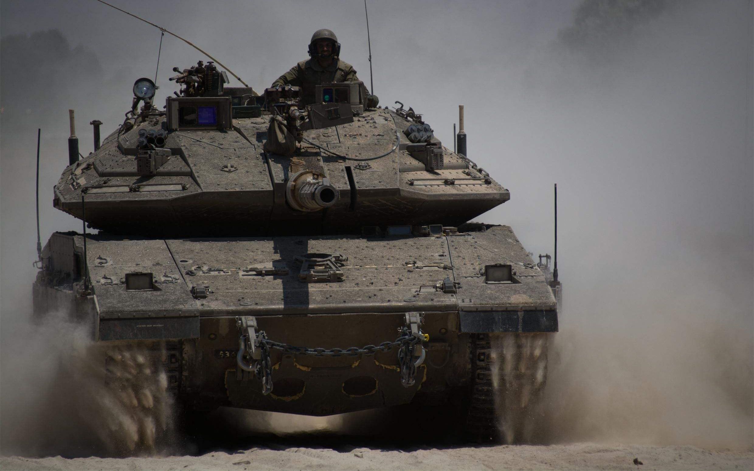 中东小霸王 以色列梅卡瓦mk4主战坦克