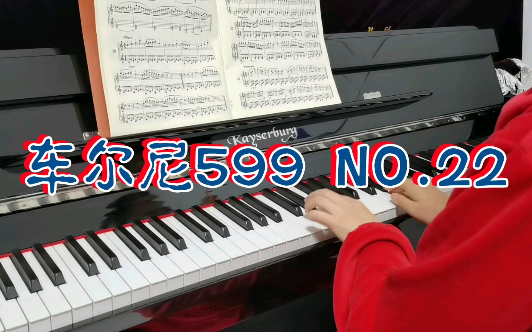 [图]【钢琴】车尔尼599 NO.22