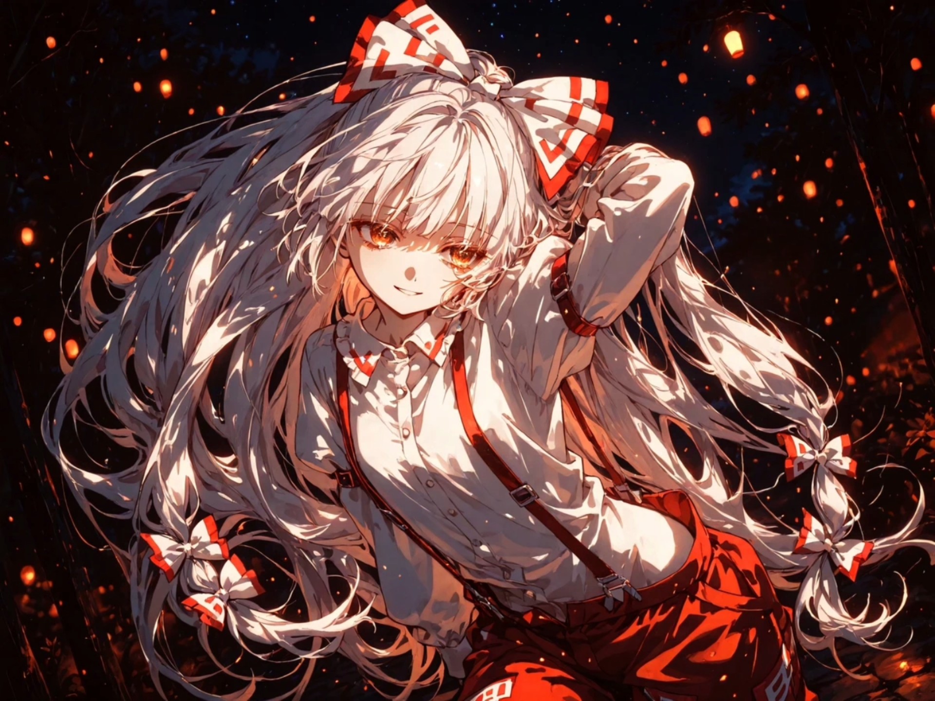【东方project】月まで届け、不死の煙