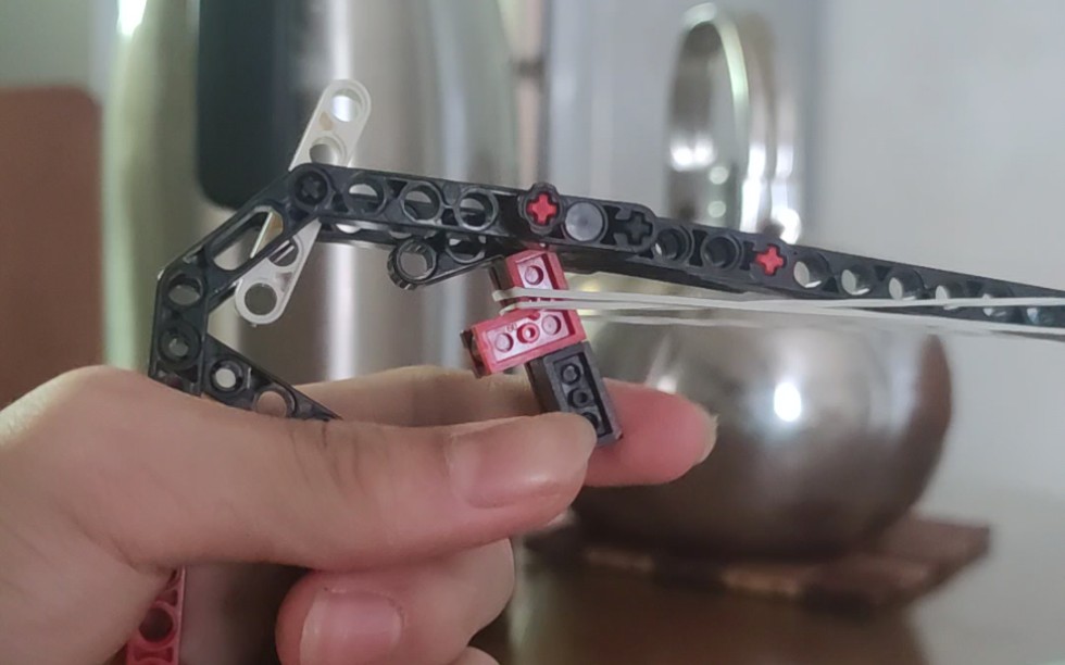 [乐高枪]不知源头的皮筋枪