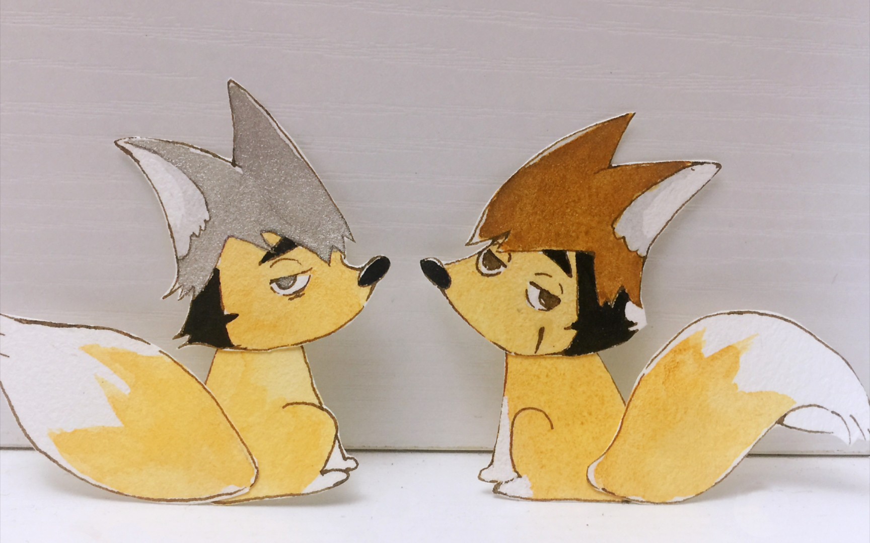 【排球少年/可动纸偶】会动的狐狸精