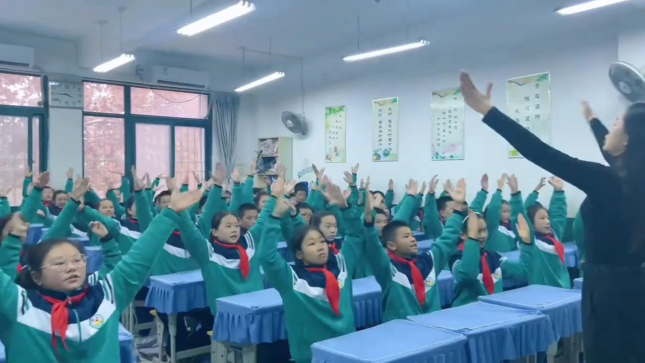 [图]做中华儿女，必须豪情满怀！精忠报国，手势舞，霸气出场