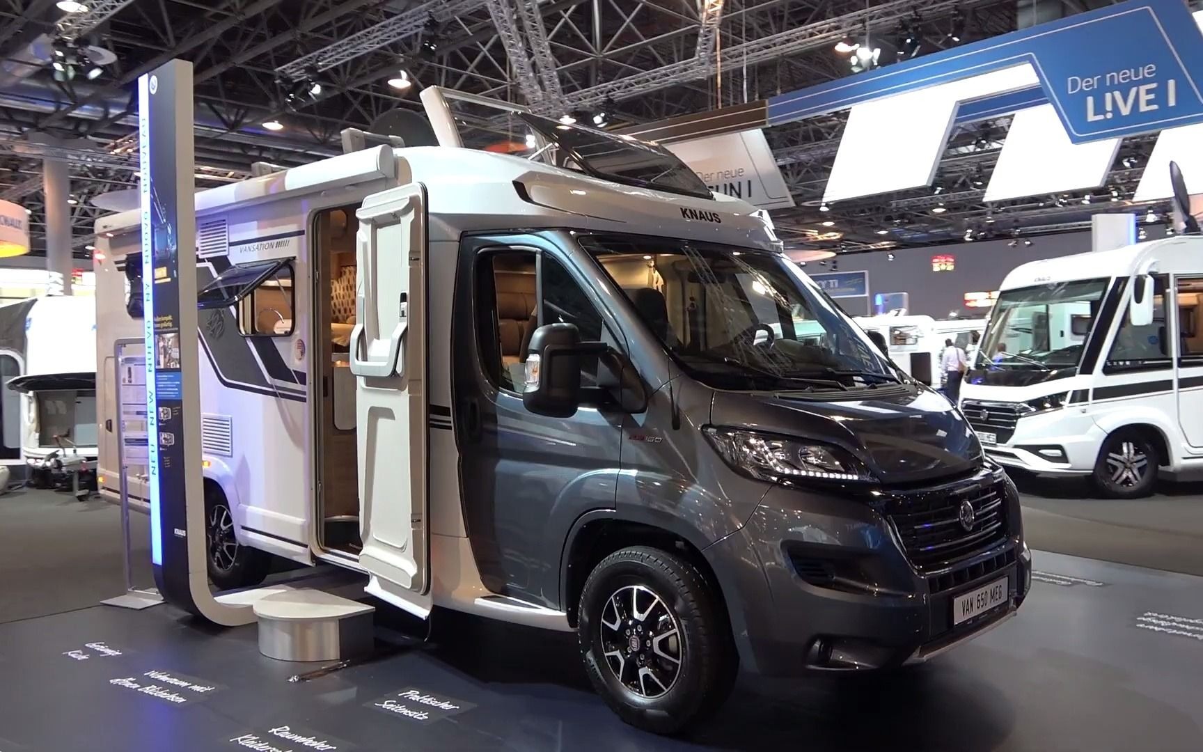 德国菲亚特小额头t型房车 - knaus van 650meg