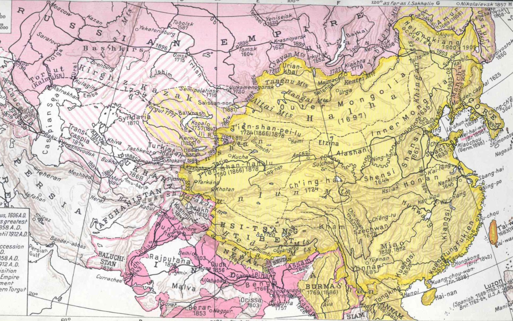 帝国时代3决定版清俄vs英法低分赢高分蒙古流俄领碉堡城堡大堡垒配合