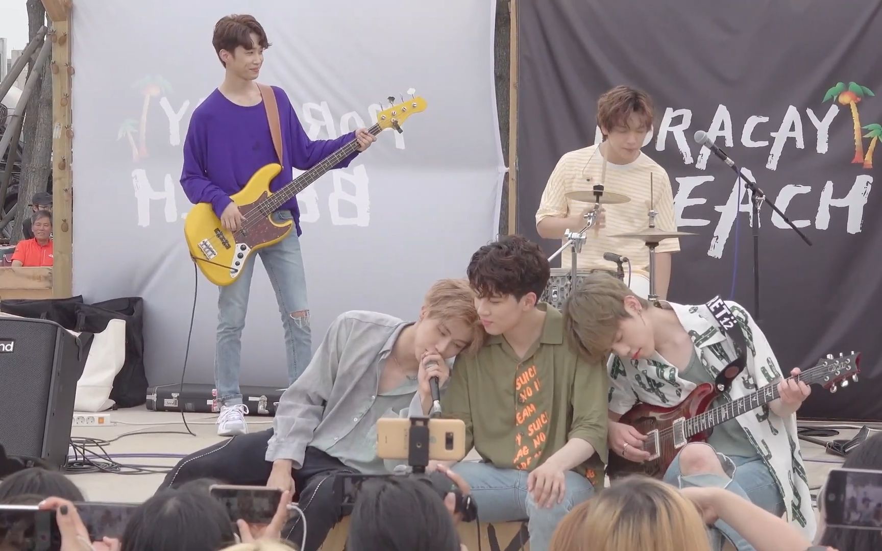 [图]【N.Flying】190726 Live @浦项Busking 饭拍合集