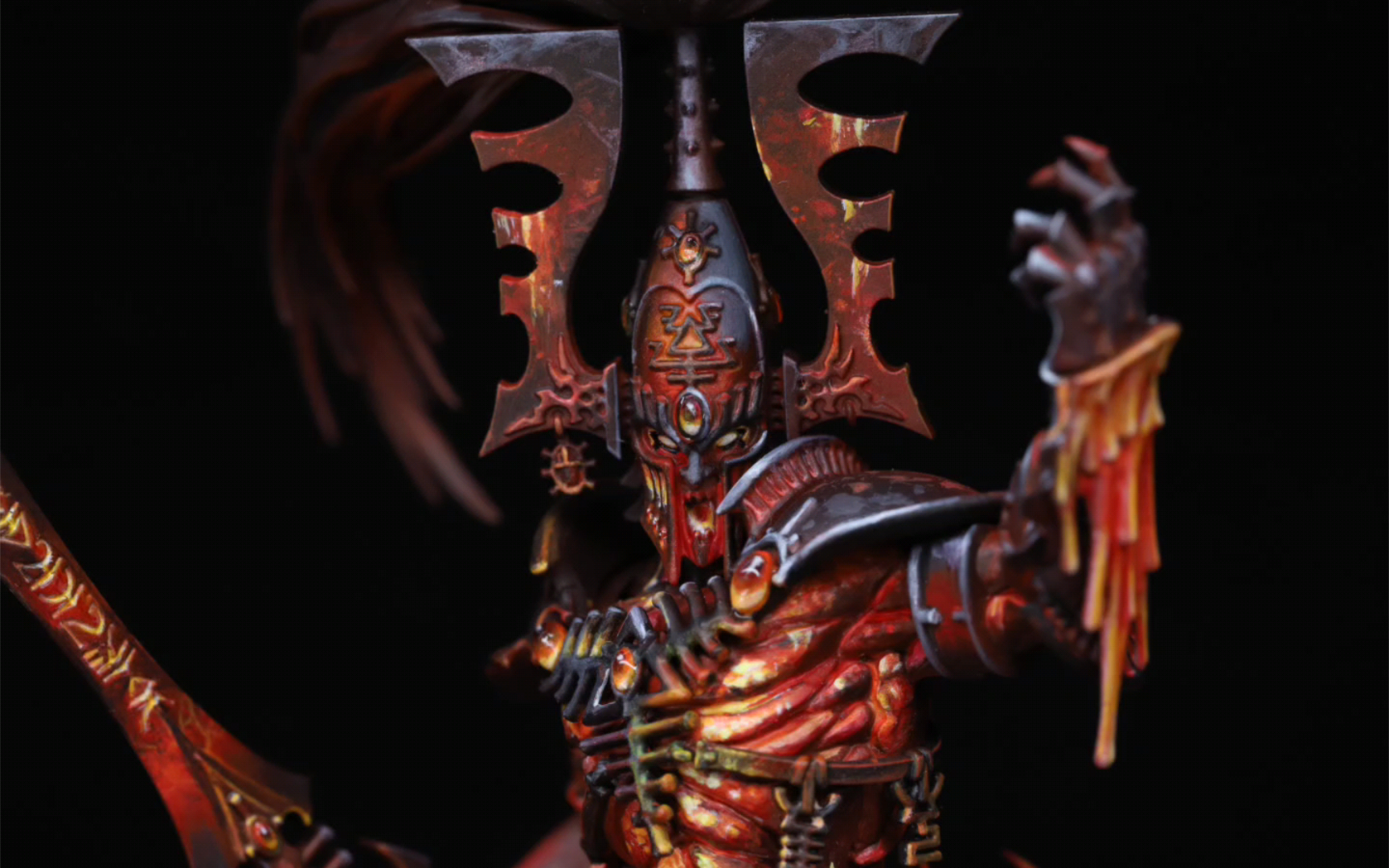 【涂装版块】战锤 40k 艾达灵族 方舟灵族 凯恩化身