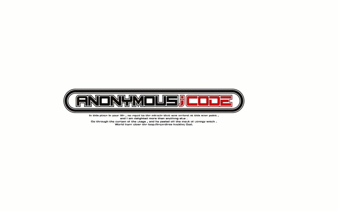 [图]「ANONYMOUS;CODE」人物动作(动画)测试