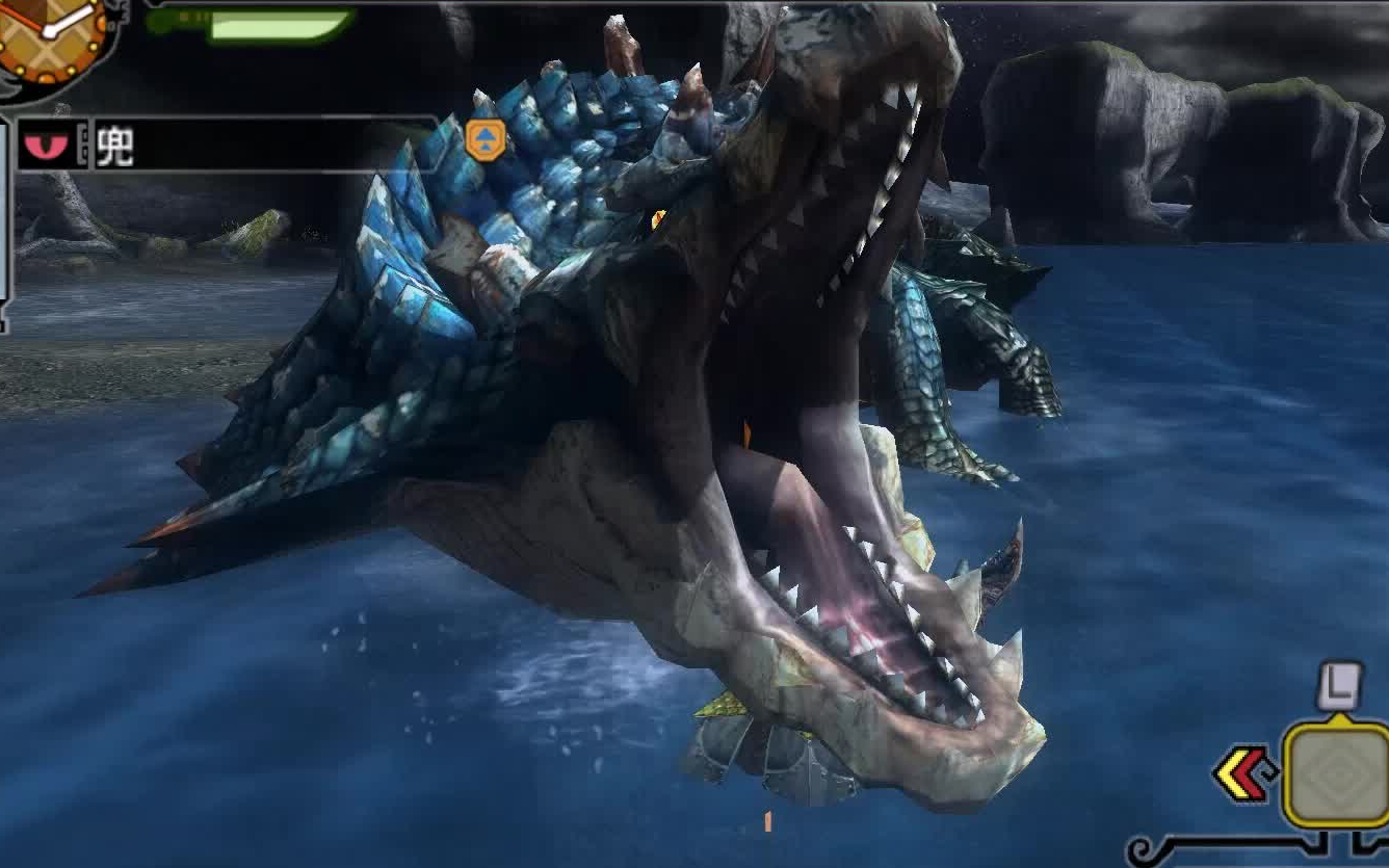 兜_怪物猎人3g_37大剑狩猎真的不能带茶茶 海龙