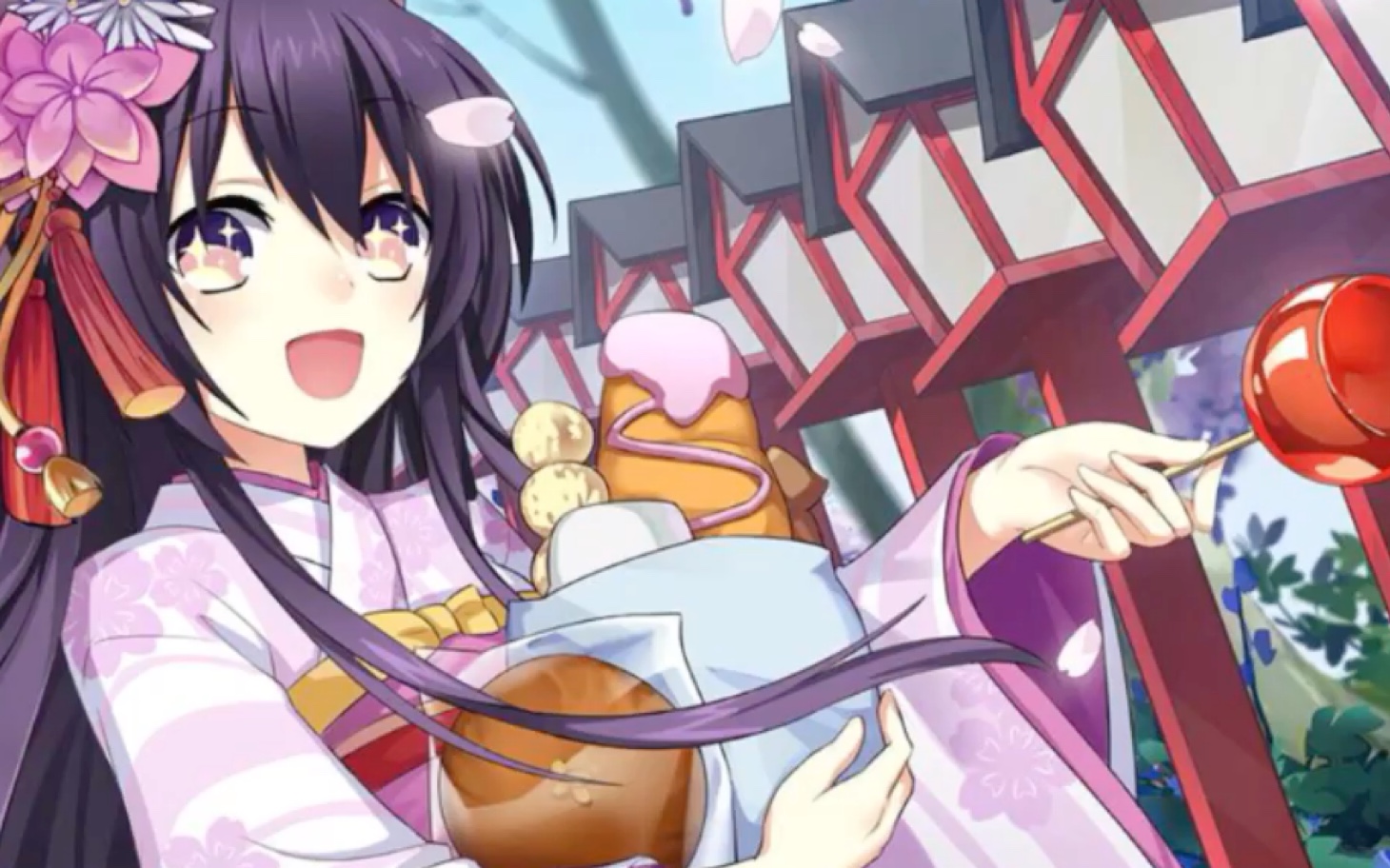 约战手游:十香春日祭和服约会剧情