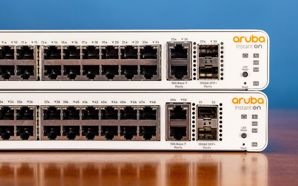 惠普arubainstanton1960可堆叠交换机评测中英字幕