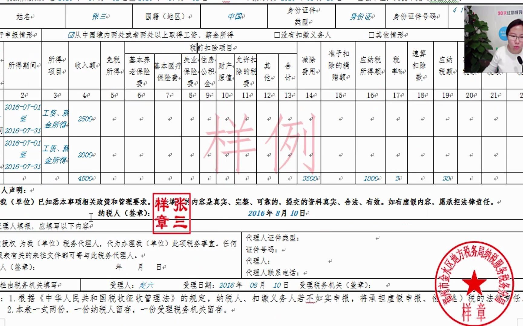 个人所得税税收个人所得税临界点怎样申报个人所得税哔哩哔哩bilibili