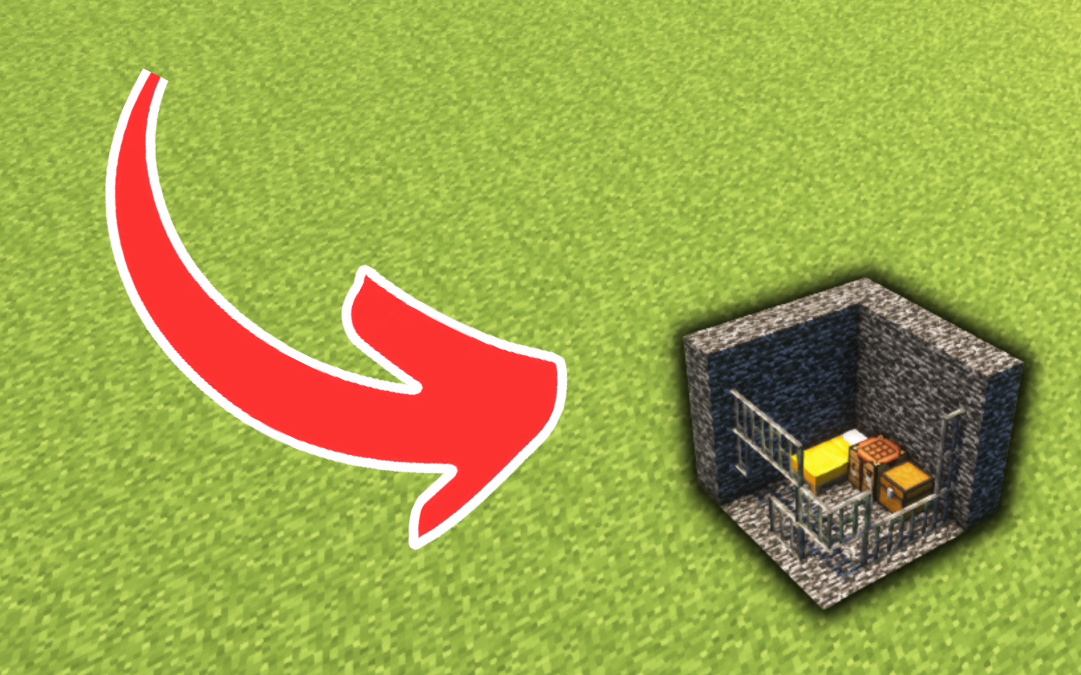 你能逃出这个基岩方块么(2)-何明哲渊-蛋仔派对-哔哩哔哩视频