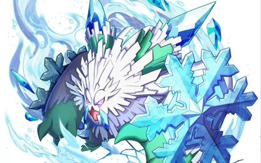 活动作品暴食口袋妖怪白金闪光36闪光雪笠怪