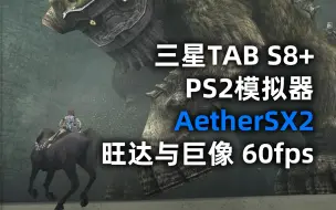 Download Video: 三星Tab S8+玩PS2模拟器：旺达与巨像，AetherSX2，安卓平板