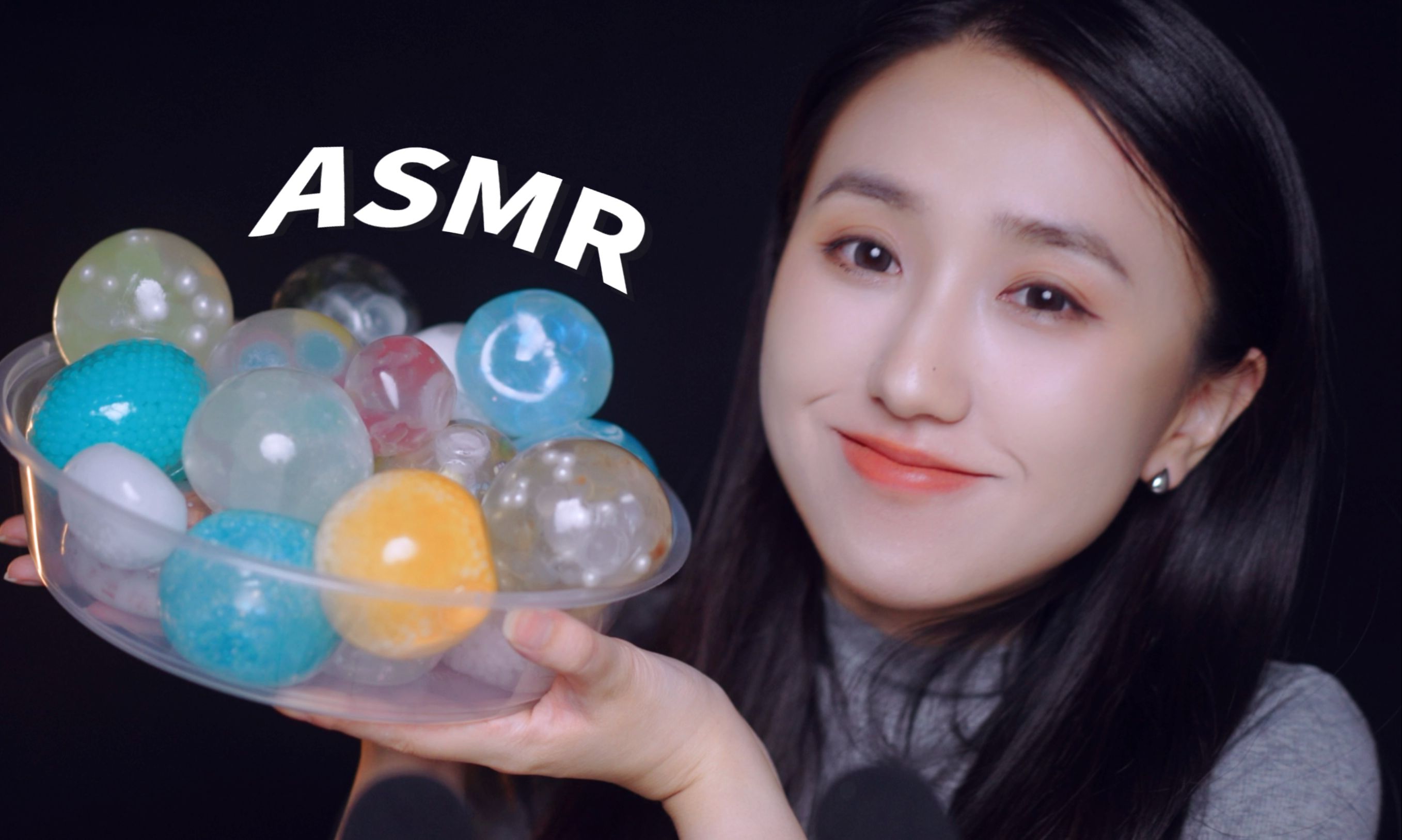 [图]【ASMR】免疫耳朵进～各种声控手作球的奇特声音｜解压助眠