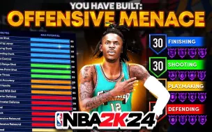 Tải video: 【NBA2K24】开服后卫建模精选推荐 92三分＋95控球＋92加速度＋93切扣