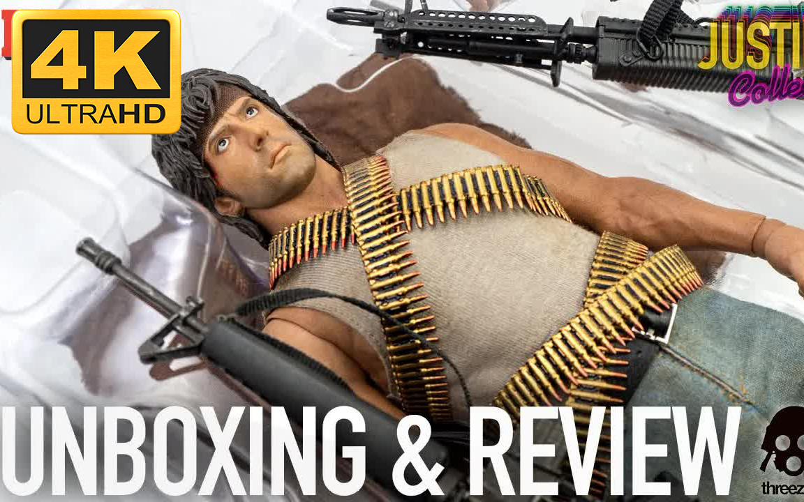 【转载】[4K画质] ThreeZero 1/6 3Z02880W0《第一滴血》约翰ⷮŠ兰博 John Rambo 史泰龙 开箱评测哔哩哔哩bilibili