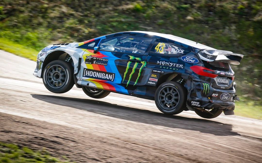 kenblock测试史上第一辆全电动拉力赛车fordfiestaerx