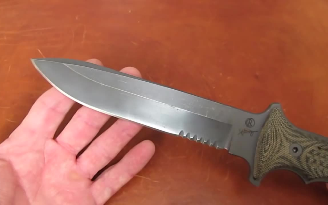 the sharpening bench_ chris reeve harsey green beret -- pure