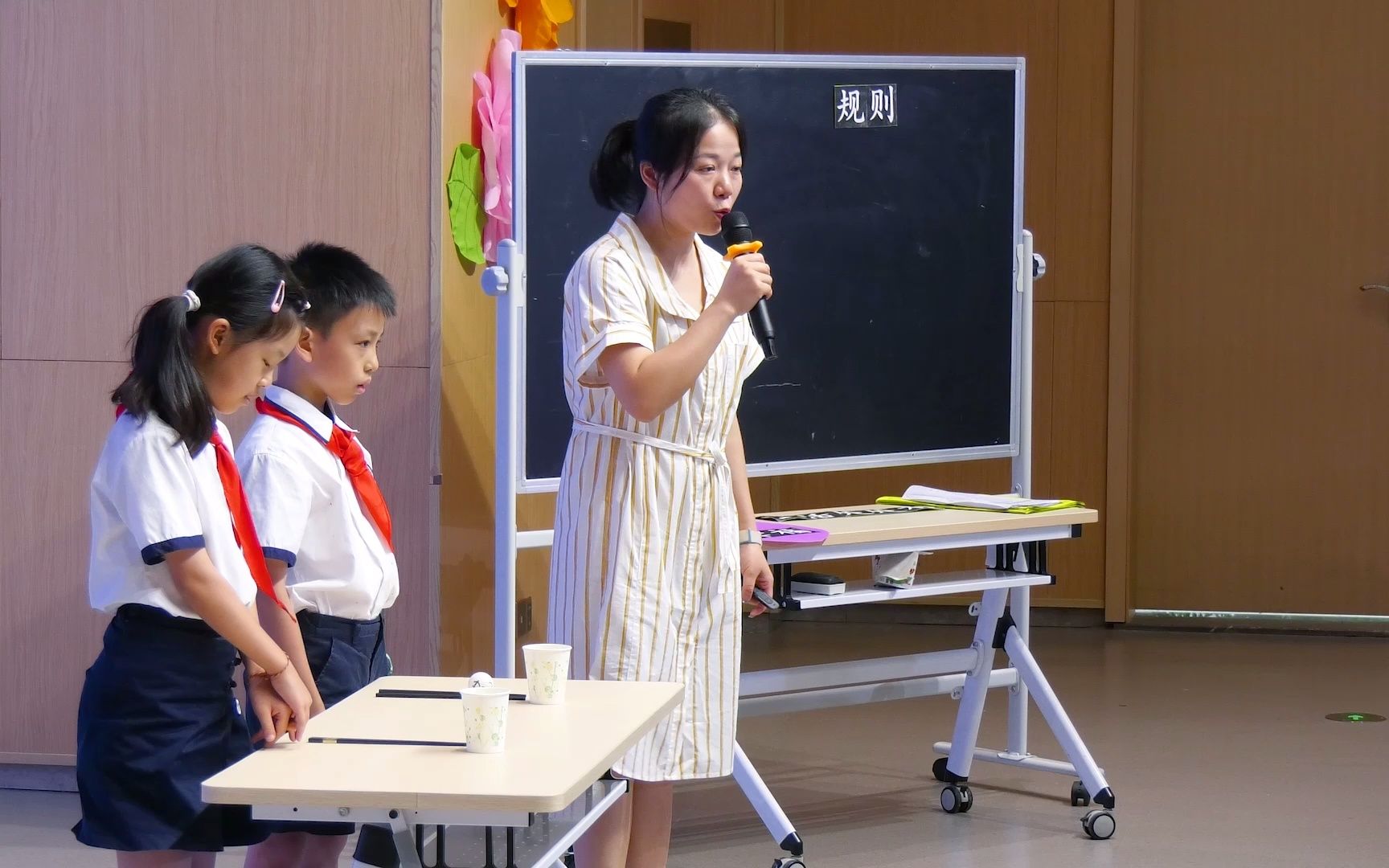 [图]东莞市东城中海未来实验小学小学朱棋老师（潜力组17号）执教的《生活处处有规则》教学视频（三年级下册第九课”生活离不开规则“第一框题第一课时）