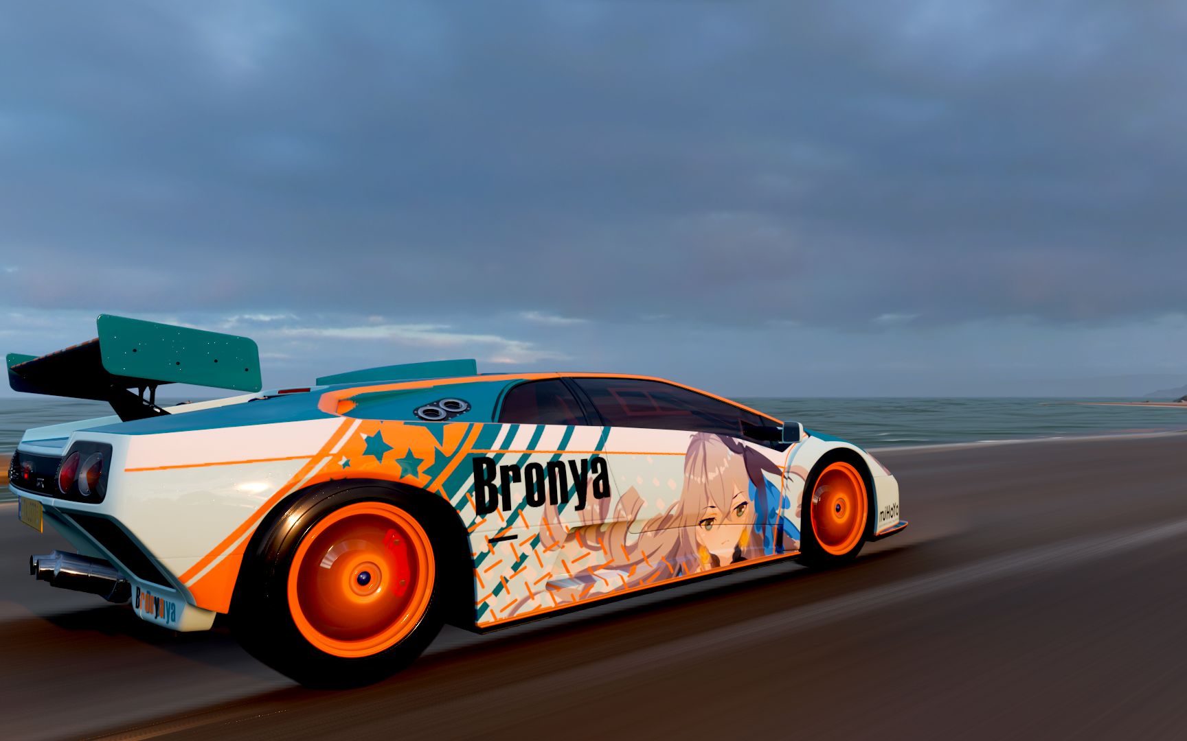 极速竞技:地平线4 环岛 (兰博基尼diablo gtr)