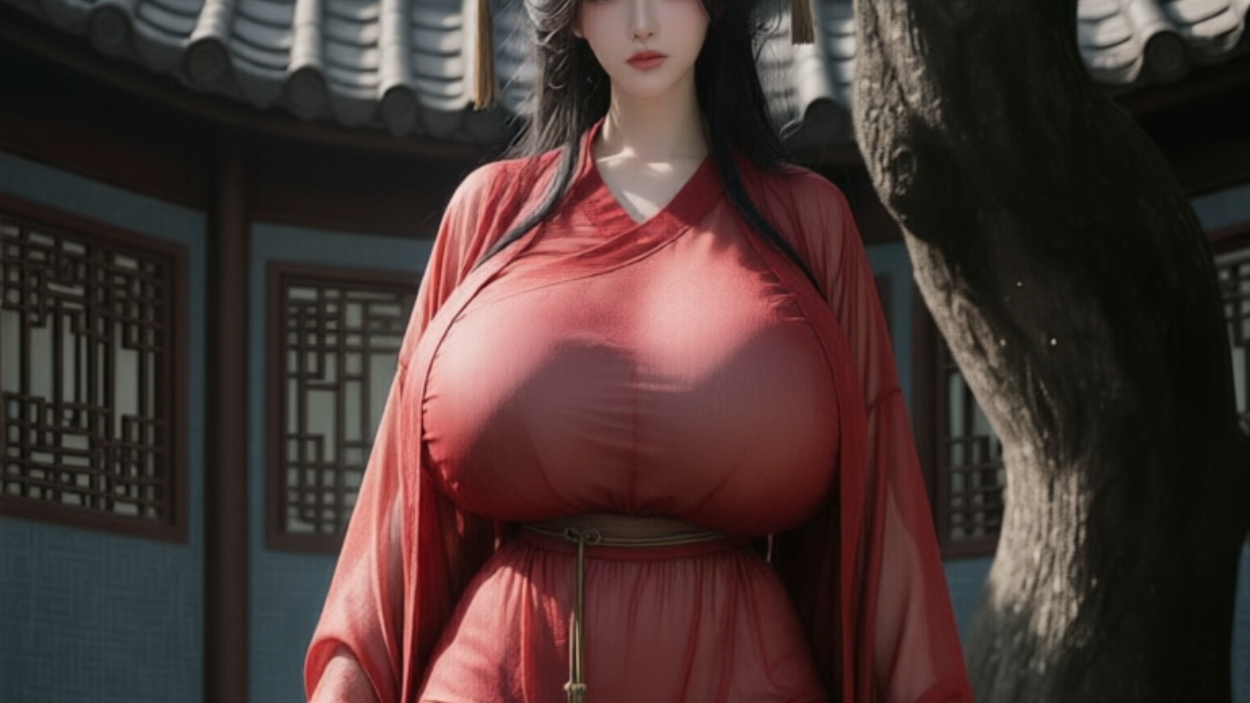 《古风舞蹈》惊鸿一面，红纱曼舞。