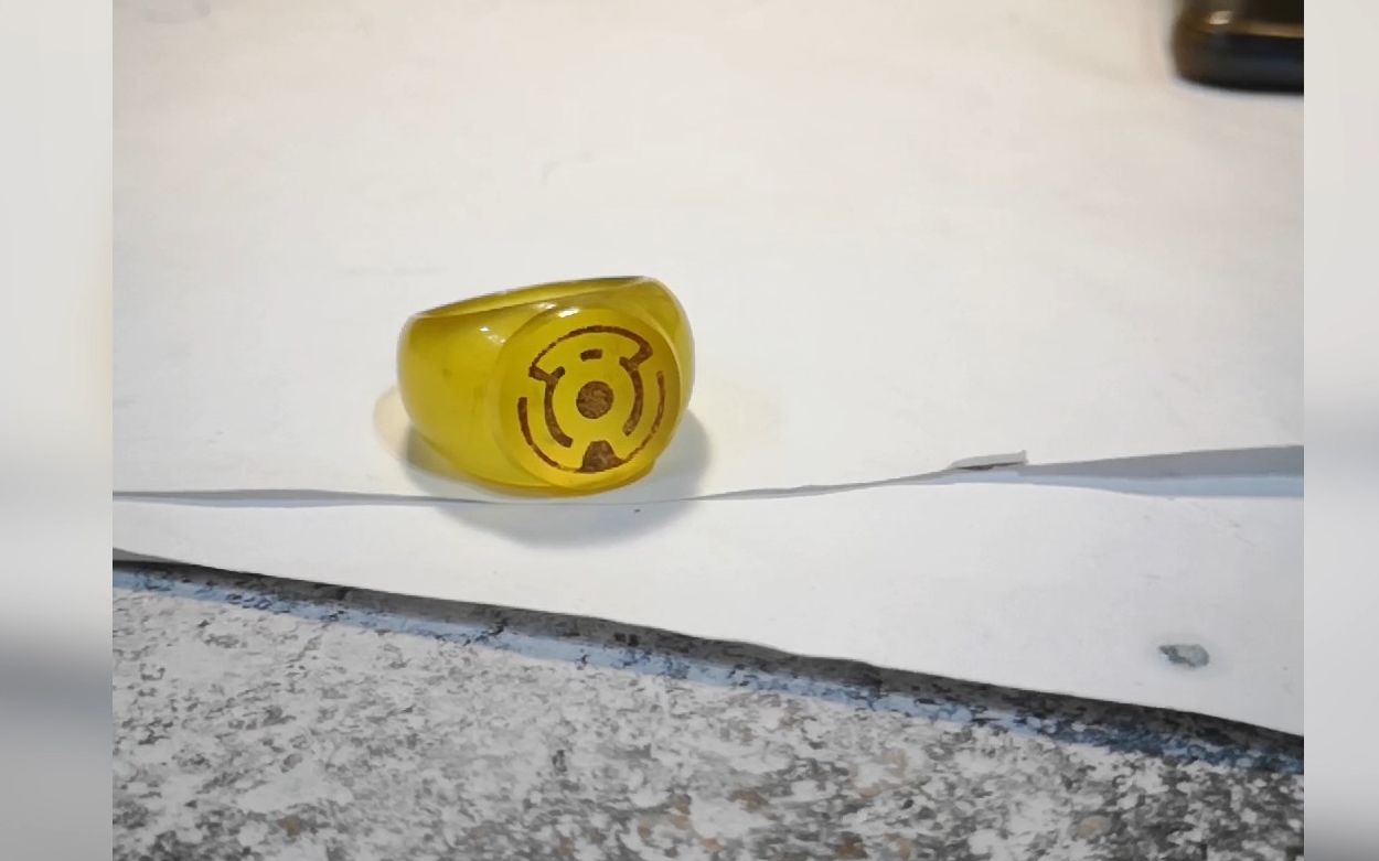 曾经做过的黄灯军团戒指