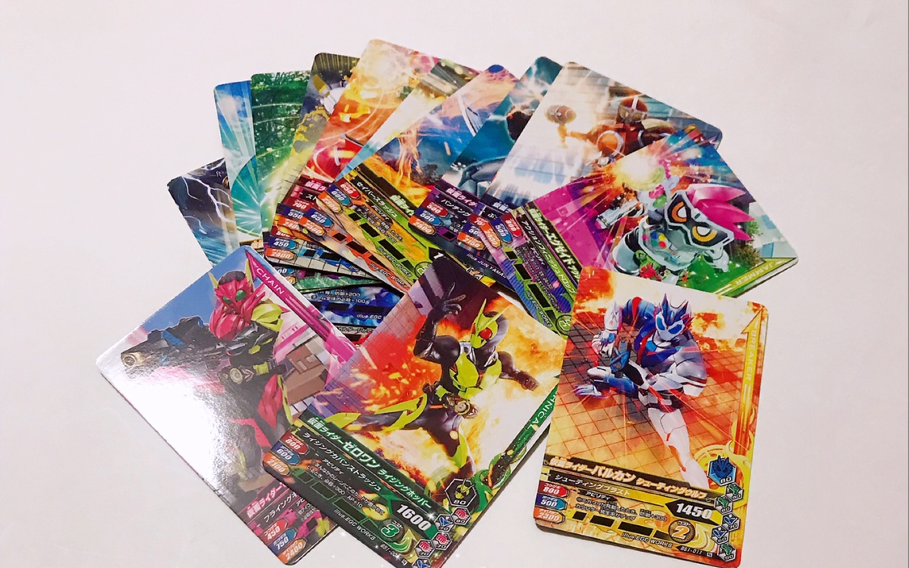 假面骑士zeroone系列街机卡第一弹卡片欣赏外加彩蛋