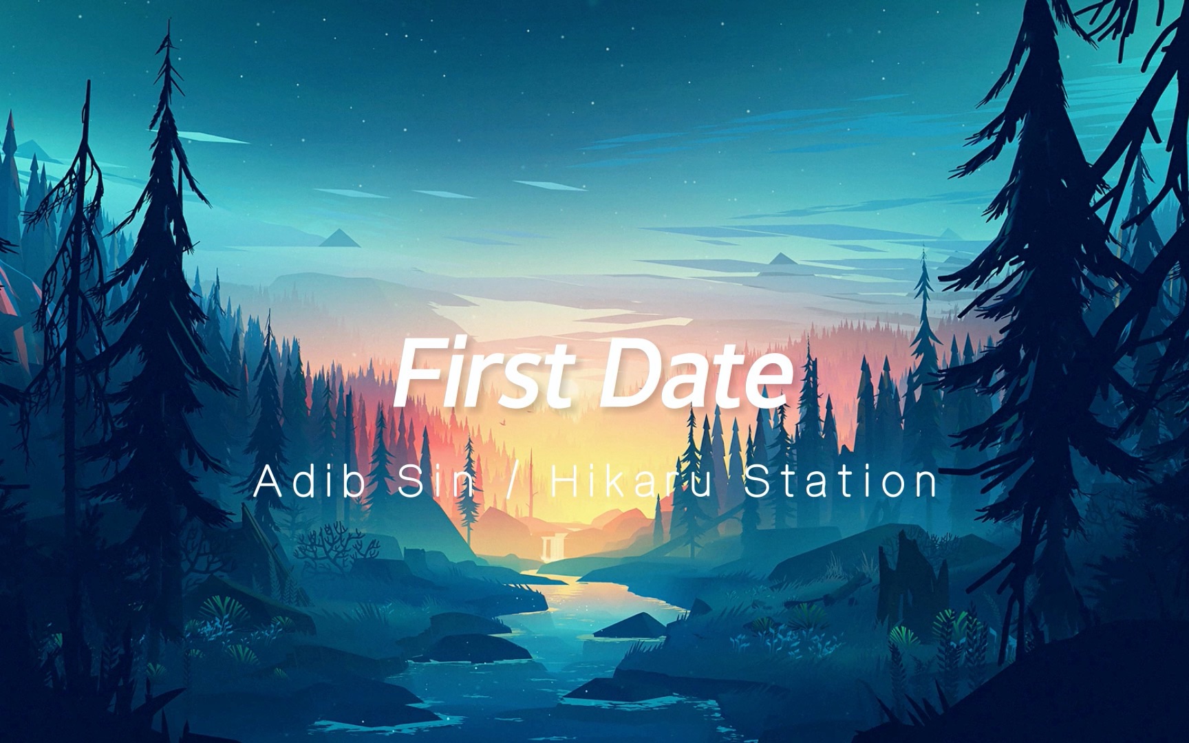 [图]日推歌单｜是会冒着粉红泡泡的小甜歌耶～｜《First Date》