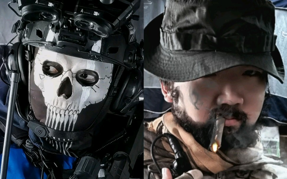 cod幽灵和普莱斯(欢迎造型交流,以及可以关注dy的我,cod19皮皮哲,朋友