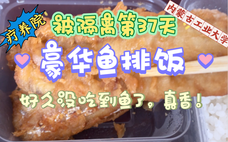 [图]大爷60岁进疗养院，我20岁，少奋斗40年，今天中午的鱼排饭真不错啊