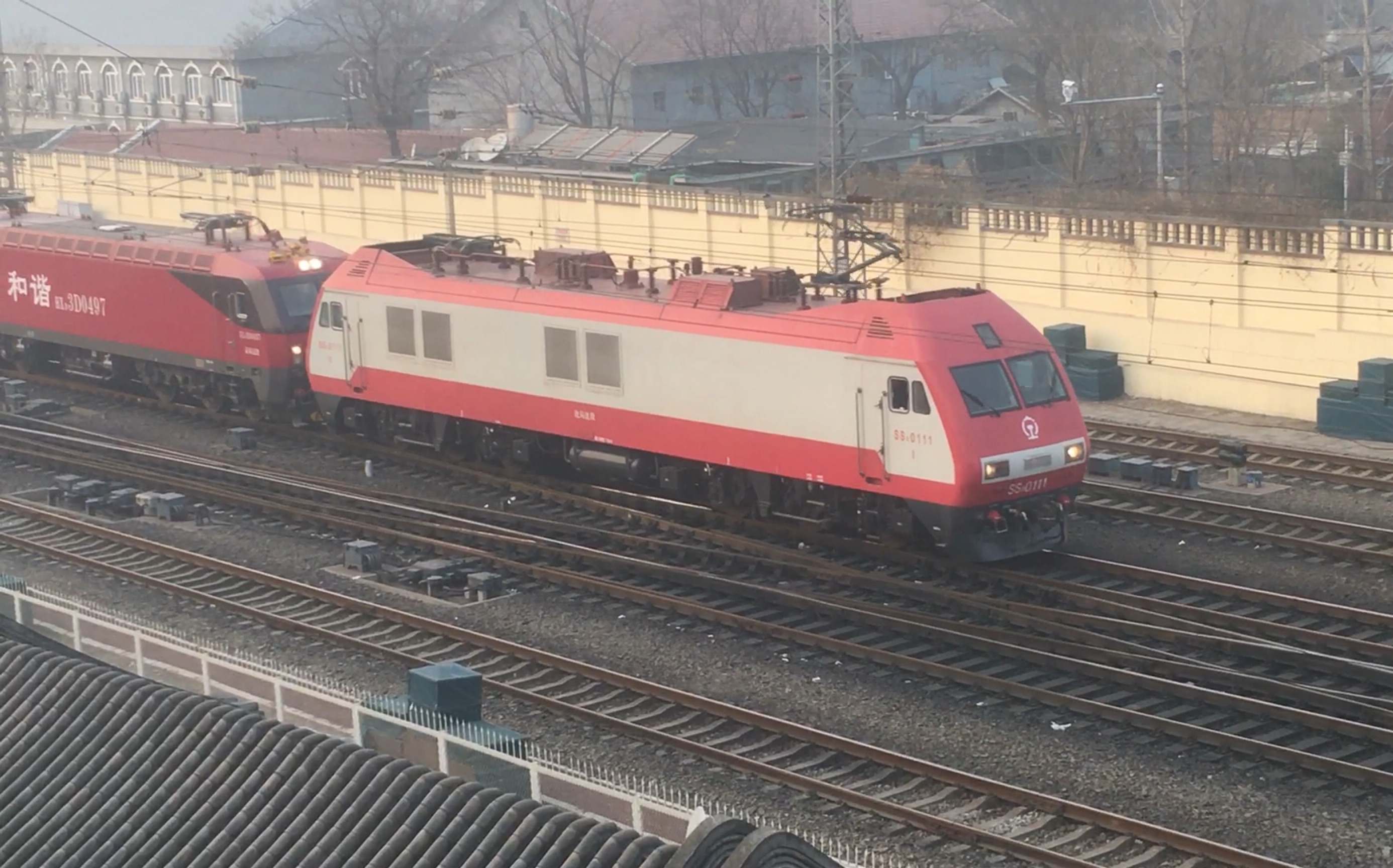 ss9-0111(沈局沈段)回送hxd3d-0497(京局京段)_哔哩哔哩_bilibili