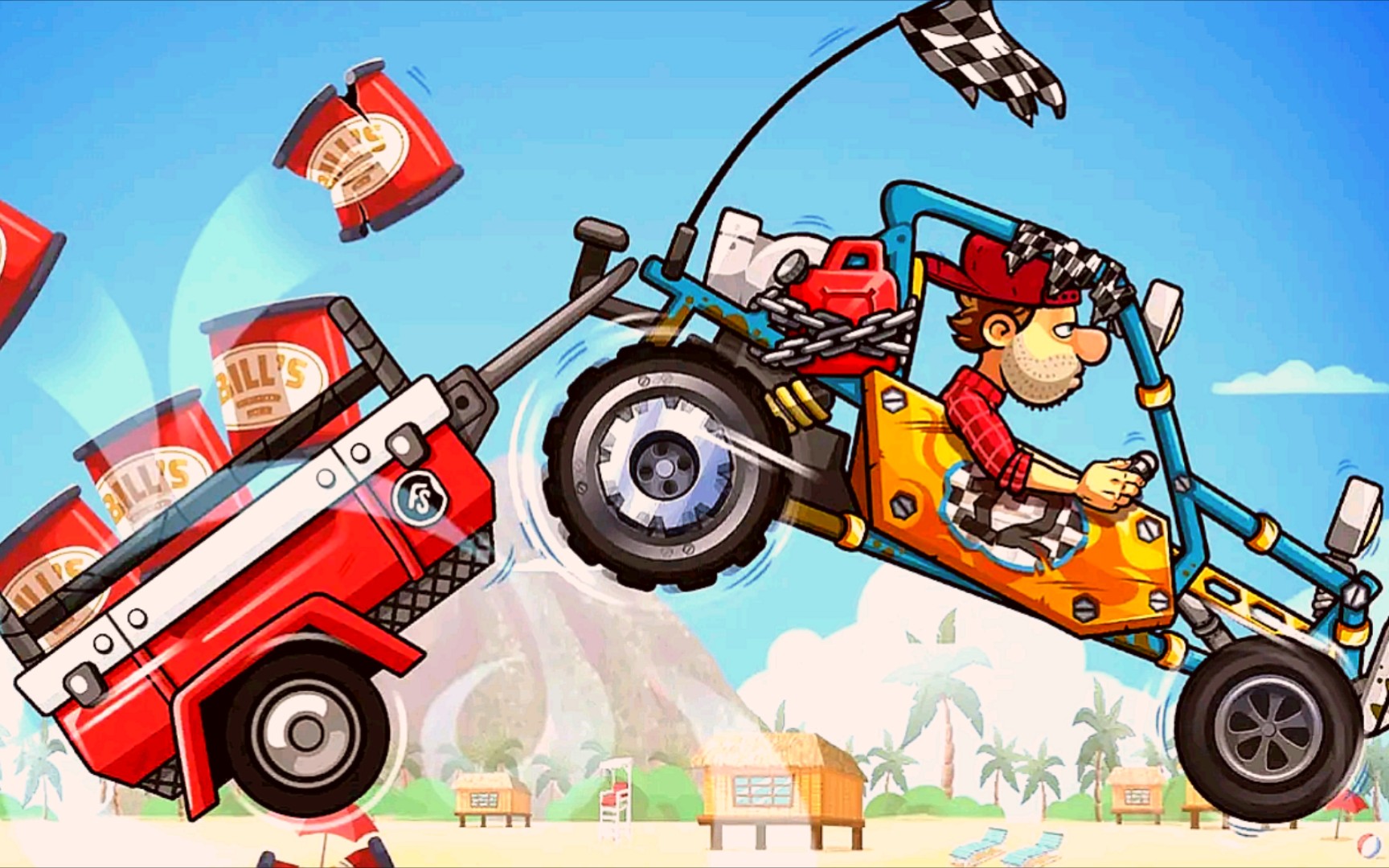 ice新活动压力小事全程高能登山赛车2hillclimbracing2