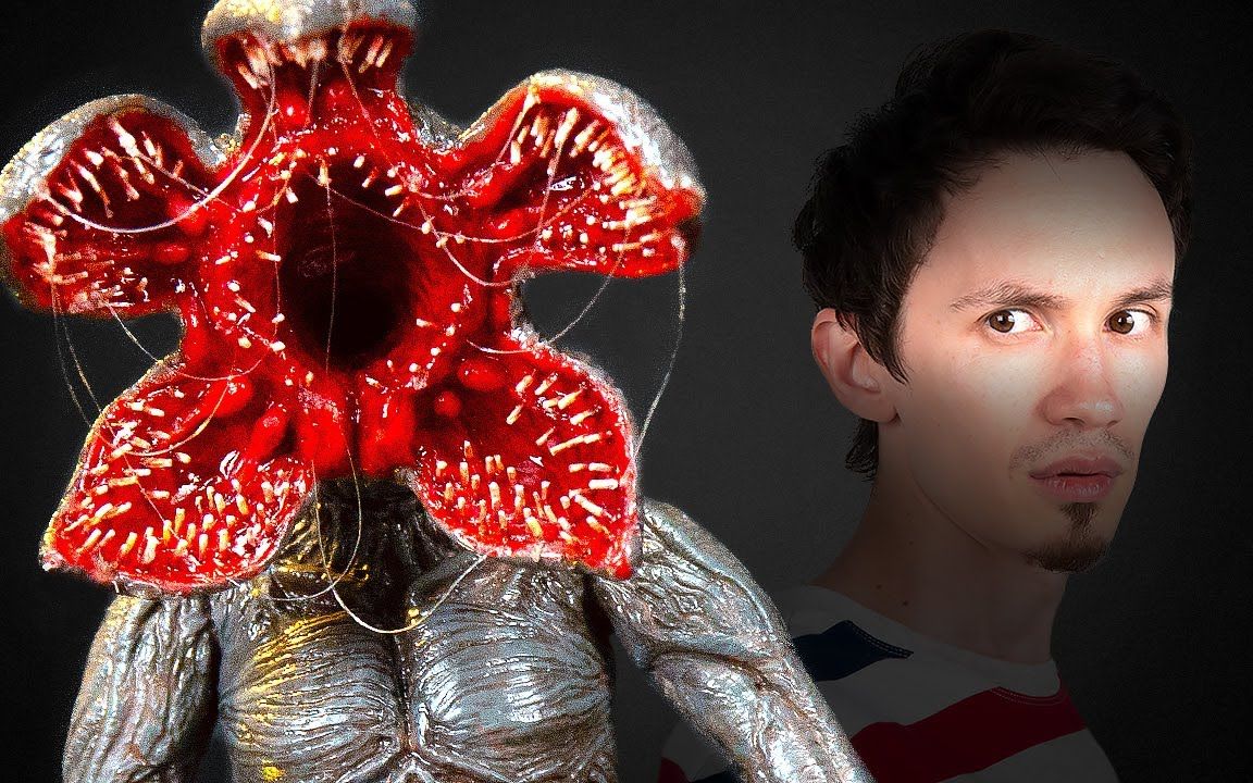 老外硬核手工奇怪物语bossdemogorgon手办胆小慎点