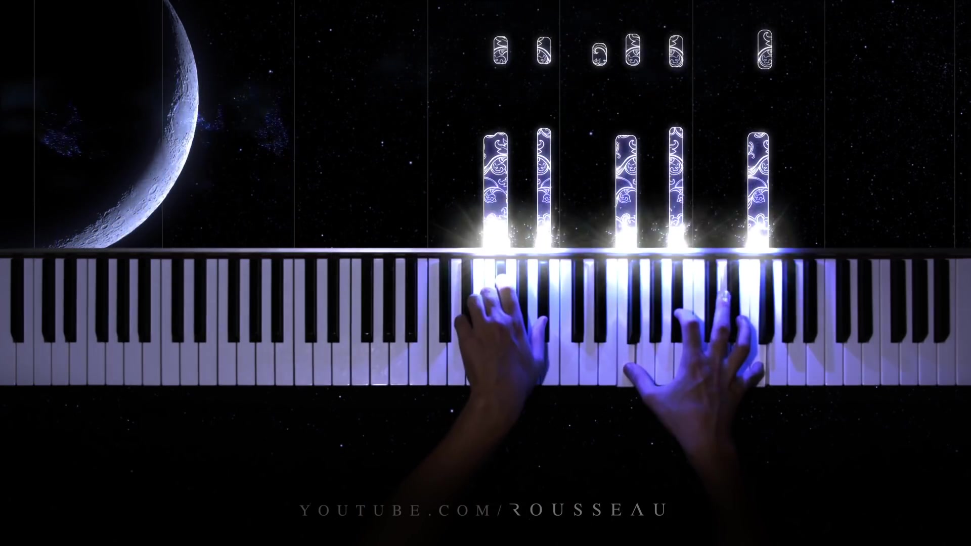 【特效钢琴】月光 德彪西 debussy - clair de lune十首最悲伤的钢琴