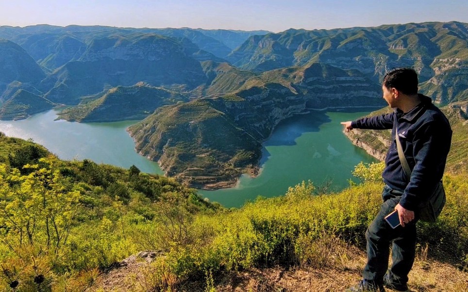 [图]玩转太原西山，骑上摩托看神龟入海的奇观