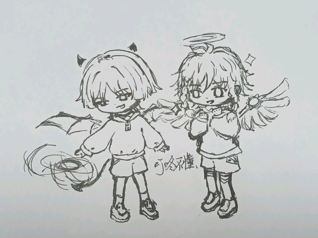 恶魔阿帽和天使温迪(无cp向75)