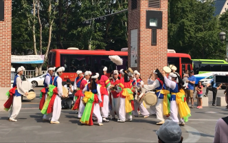 [图]传统 农乐 表演-仁寺洞街头