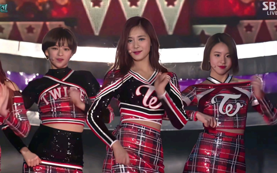 【4k 60帧】【twice】"like ooh-ahh"sbs歌谣大战舞台|151227