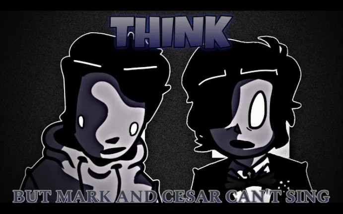 [图]Think (V1), but Mark and Cesar can’t sing