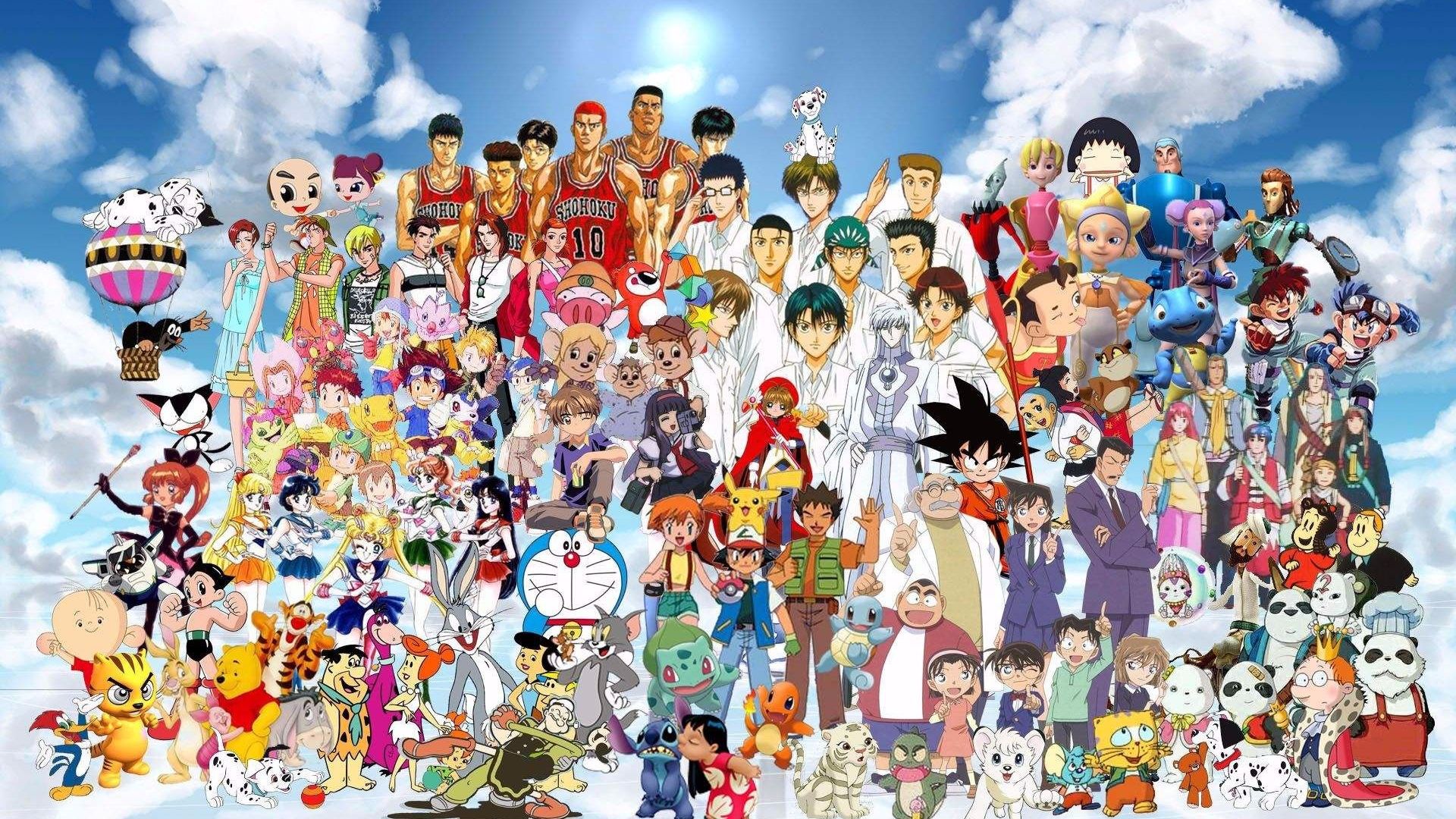 一百部童年动画主题曲大合集