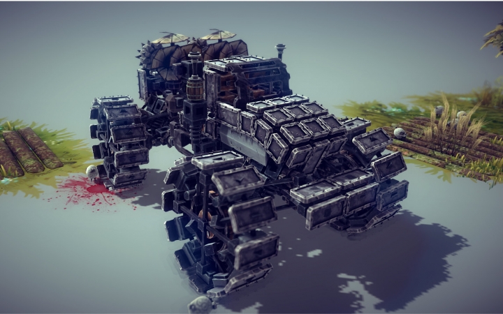 besiege围攻scb大脚车