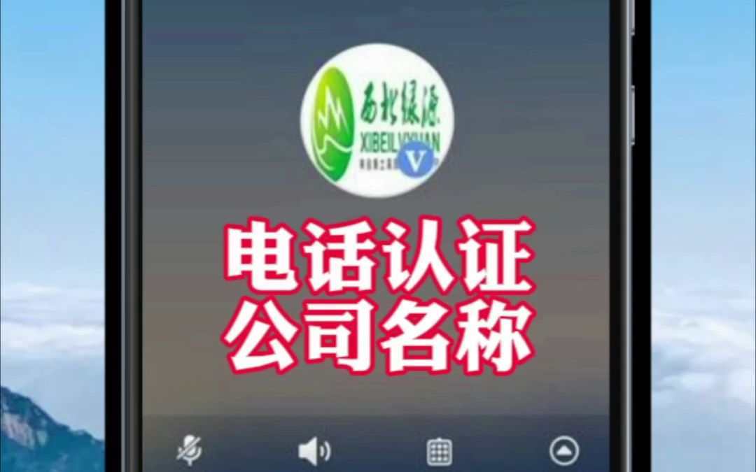 电话打出去显示公司名称在对方手机上是怎么弄的?哔哩哔哩bilibili