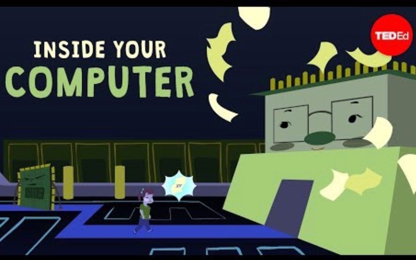 [图]【Ted-ED】深入你的电脑 Inside Your Computer